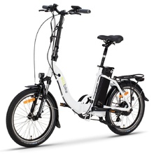 Сгъваемо електрическо колело EcoBike Even | бял